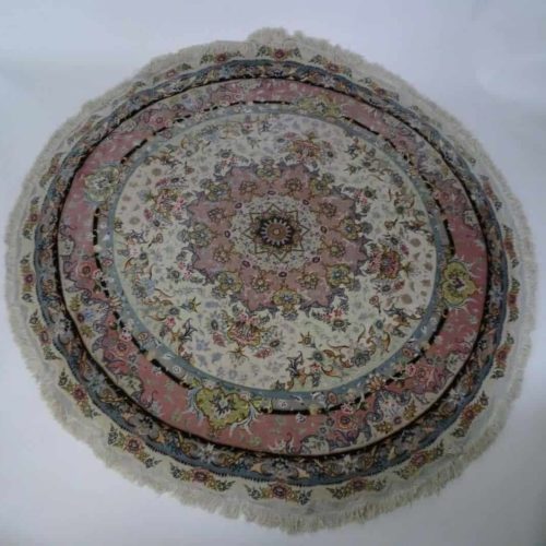 Persian Round Tabriz Rug