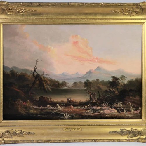 Charles Octavius Cole (1814-1858) Oil on Panel