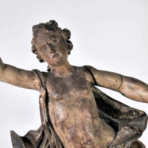 17th C. Italian Carved Angel
