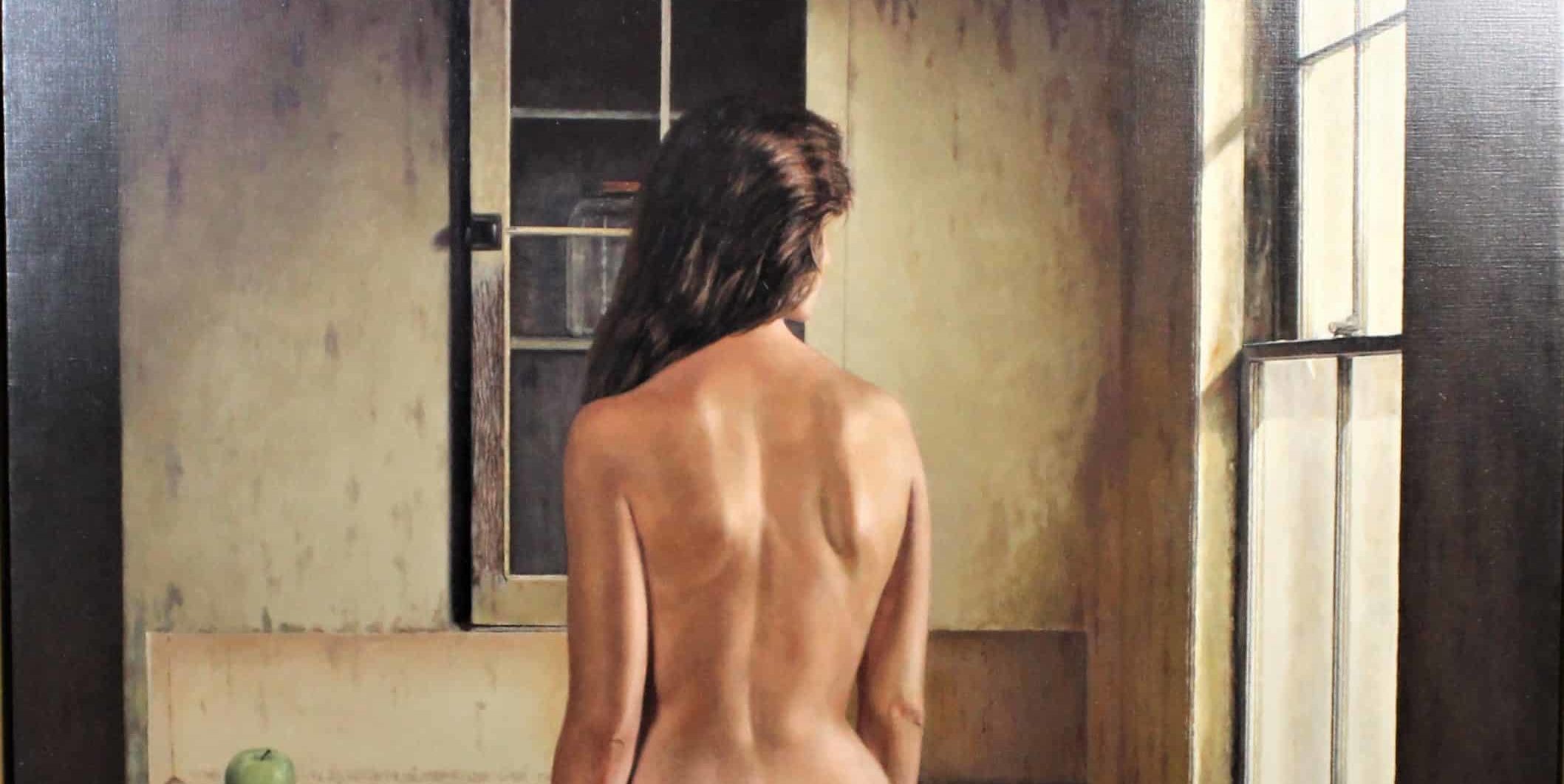 Nat Krate (1918-2013) American, Oil / Canvas Nude