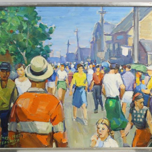 Sidney Riesenberg (1885-1971) American, O/C
