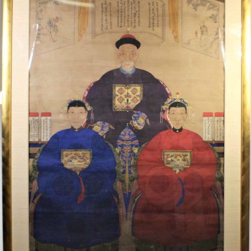 18th C. Chinese Ancestor Portrait