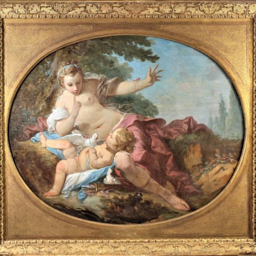Attrib. Francois Boucher (1703-1770) French O/C