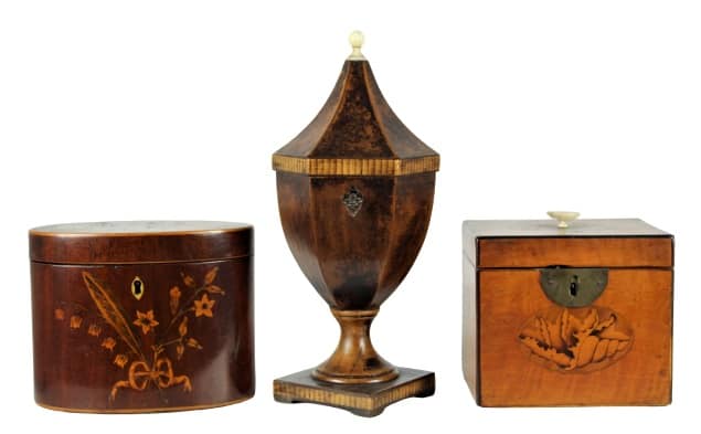 Collection of Period Tea Caddies