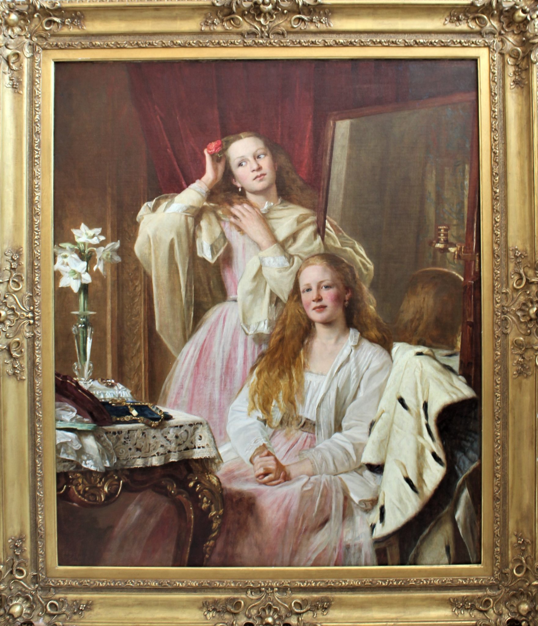 Henry Tanworth Wells (1828-1903) Oil on Canvas – Sarasota Estate Auction