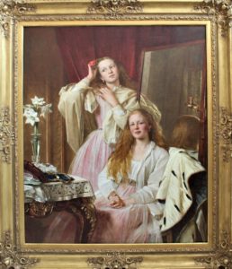 Henry T Wells (1828-1903) Oil on Canvas