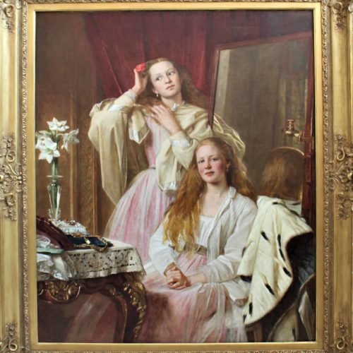 Henry Tanworth Wells (1828-1903) Oil on Canvas