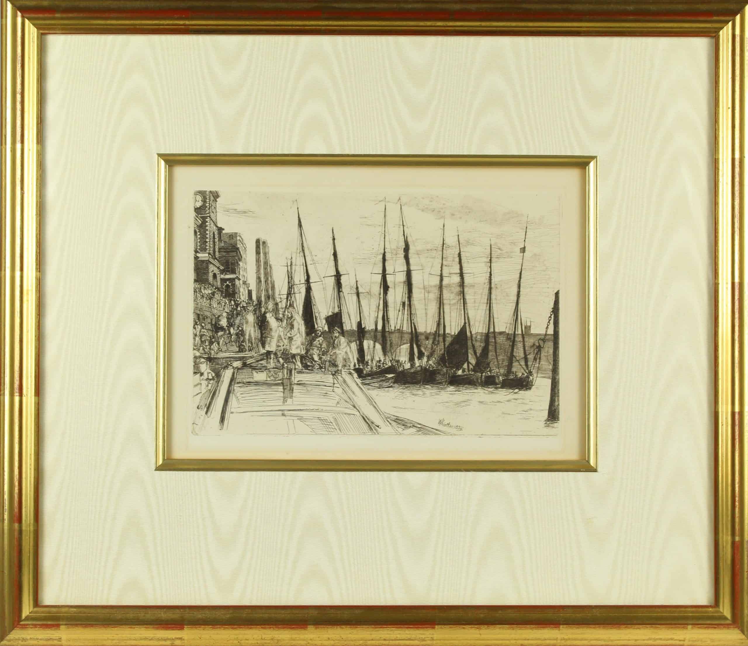 James Abbott McNeill Whistler (1834-1903) Etching