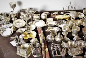 A 70 Year Collection of 19th and 20th C. Sterling Silver Miniatures