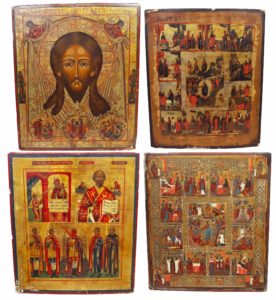Collection of Antique Russian Icons