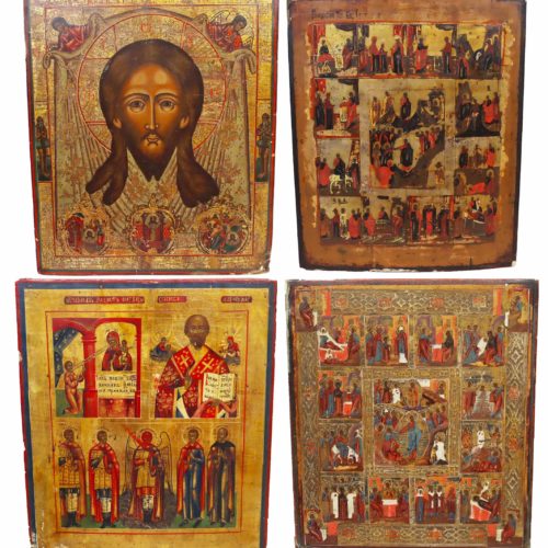 Collection of Antique Russian Icons