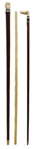 Collection of Whale Bone Canes