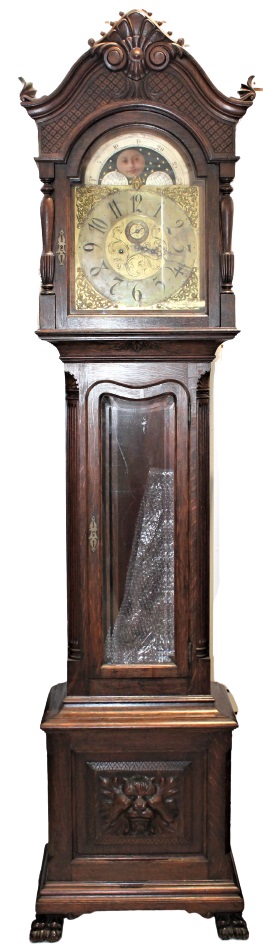 Grandfather Clock Retailed by Tiffany, Moon Phase