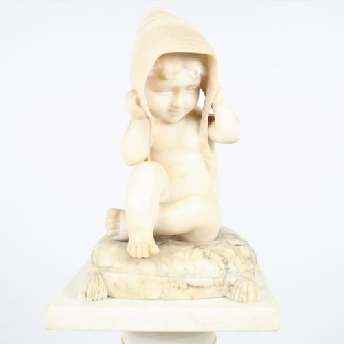 Marble Sculpture of a Child