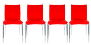 Set of (4) Italian Molteni&C Chairs
