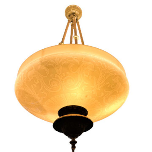 Steuben Glass Chandelier