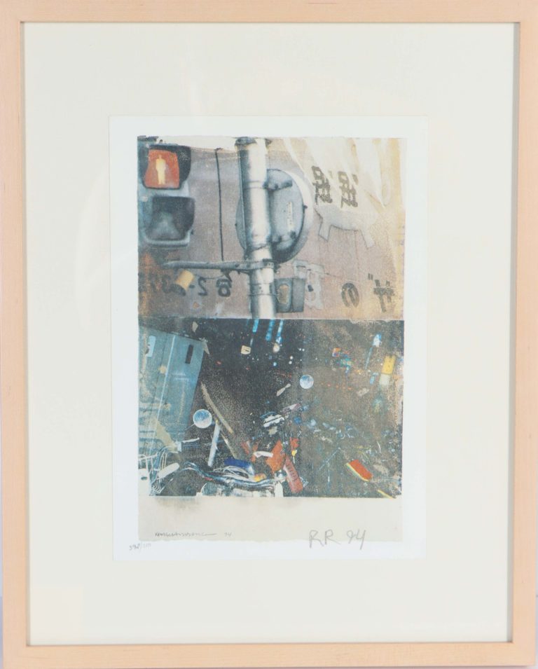 Read more about the article Robert Rauschenberg (1925-2008) American, Limited Edition Print “Bulkhead (Day Lights)”