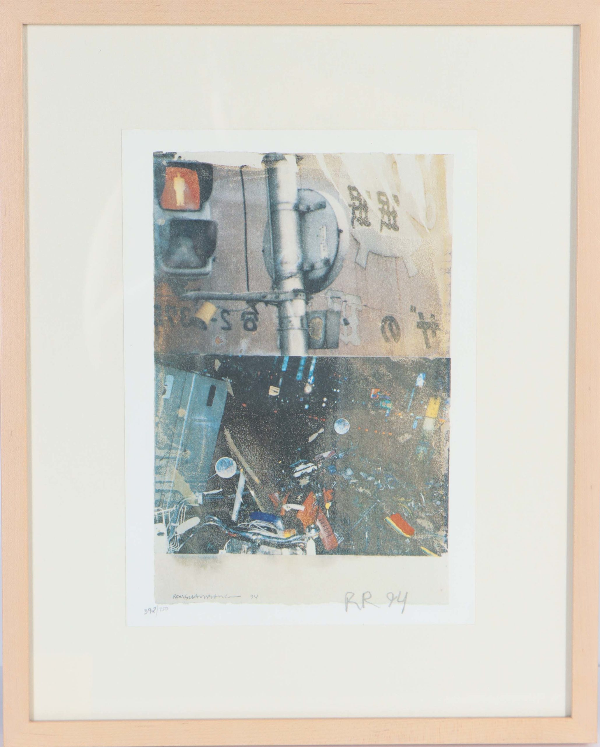 You are currently viewing Robert Rauschenberg (1925-2008) American, Limited Edition Print “Bulkhead (Day Lights)”