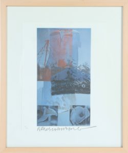 Robert Rauschenberg (1925-2008) American, Limited Edition Print _Tonya_s Veil_