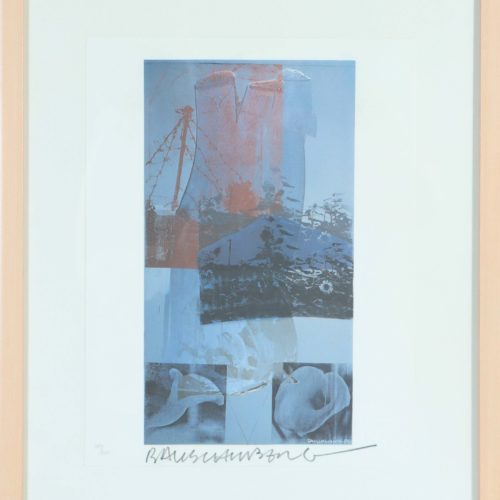 Robert Rauschenberg (1925-2008) American, Limited Edition Print “Tonya’s Veil”
