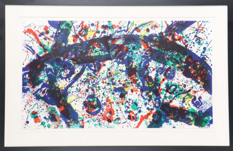 Read more about the article Sam Francis (1923-1994) American, Lithograph 80 of 100