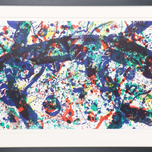 Sam Francis (1923-1994) American, Lithograph 80 of 100