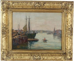 Charles Waltensperger (1870-1931) 'Miami Harbor'