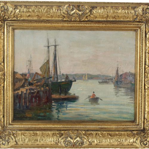 Charles Waltensperger (1870-1931) ‘Miami Harbor’