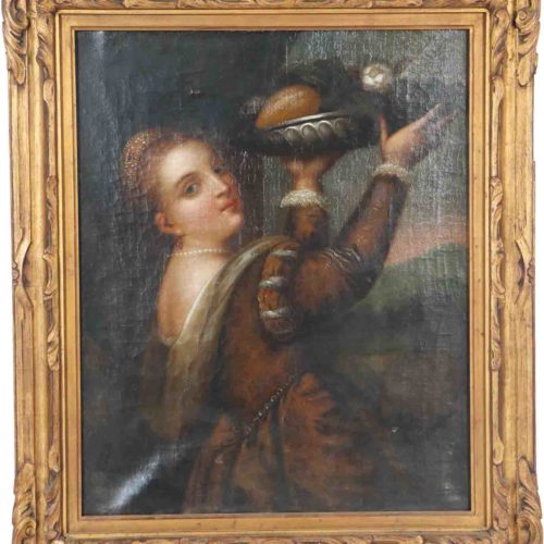 18th Century Old Master of Young Maiden