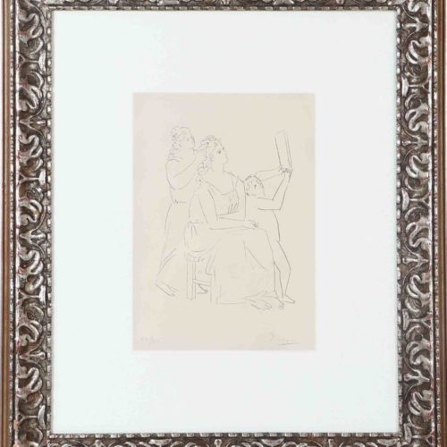 Pablo Picasso (1881-1973) Spanish, Early Lithograph, Numbered & Signed by Artist