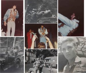 Rare Signed Elvis Presley Photographs from Military Service & Concert