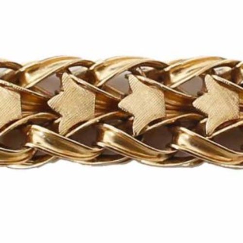 14k Gold Double Link Bracelet