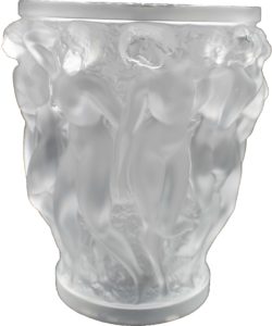 Monumental Lalique Bacchantes Grand Vase