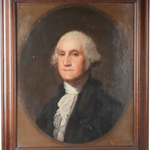 Attrib. Gilbert Stuart (1755-1828) American, Oil on Canvas