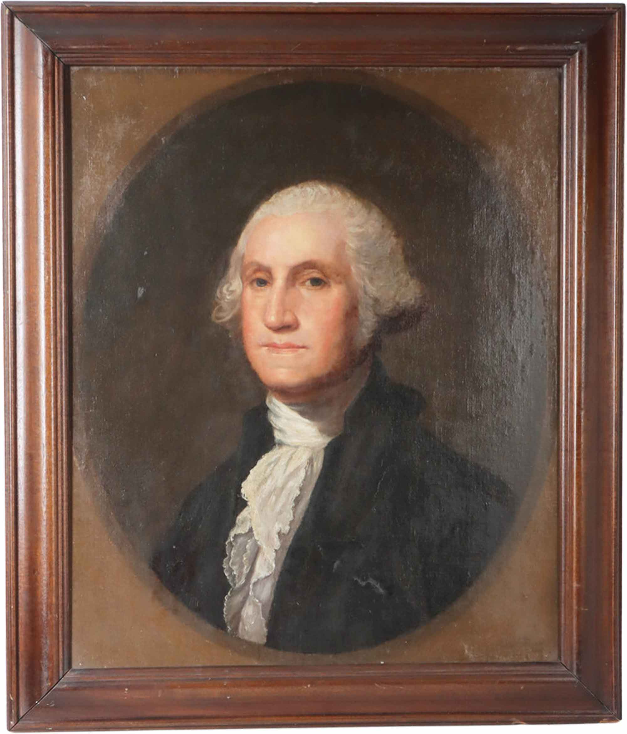 Attrib. Gilbert Stuart (1755-1828) American, Oil on Canvas