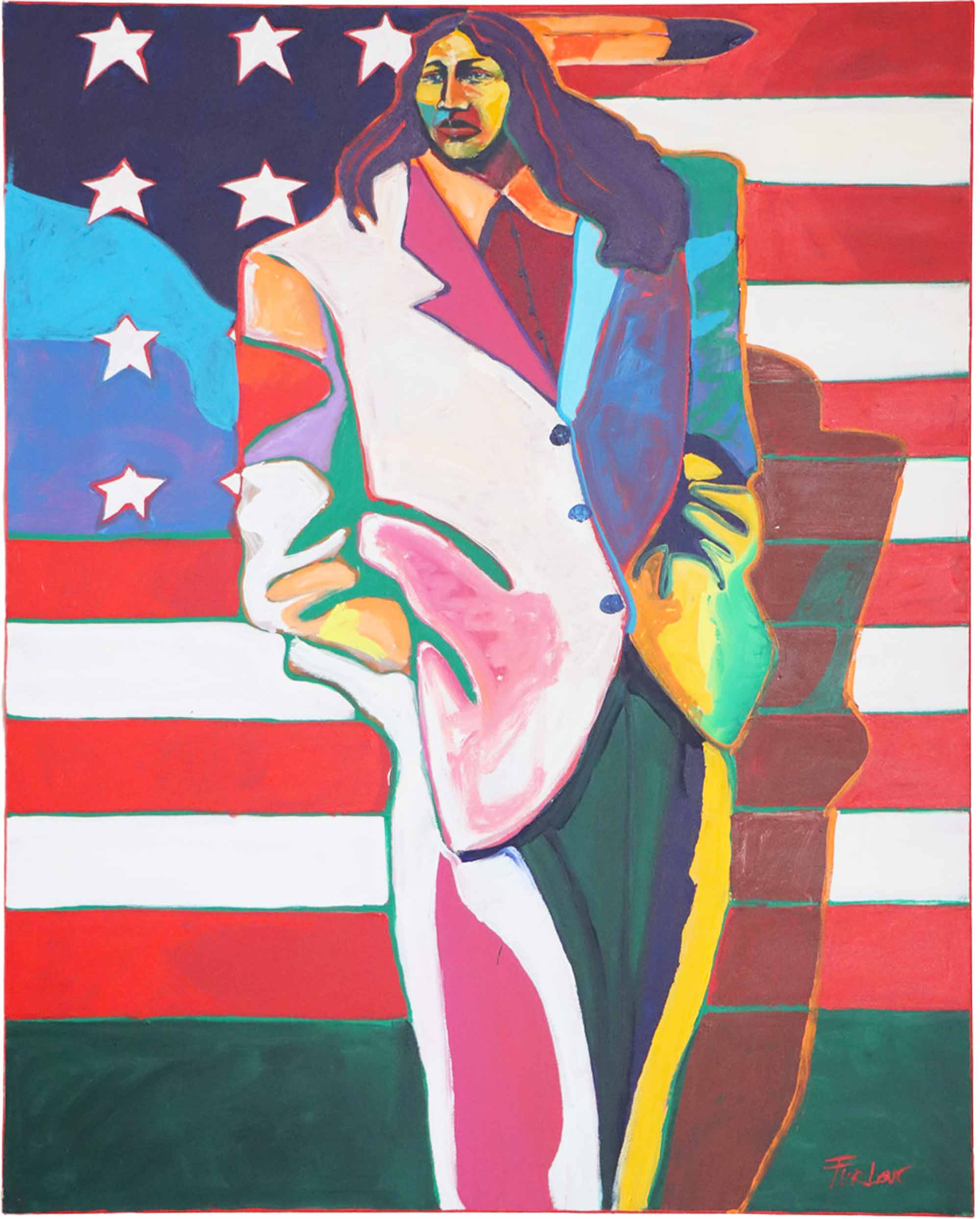Malcolm Furlow (b. 1946) American, Acrylic on Canvas