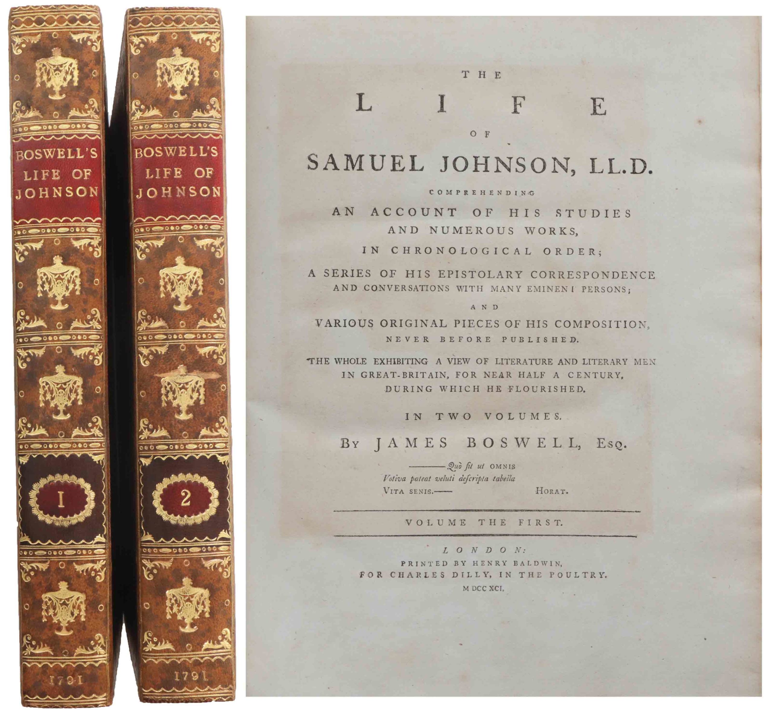 Boswell's Life of Johnson 1791
