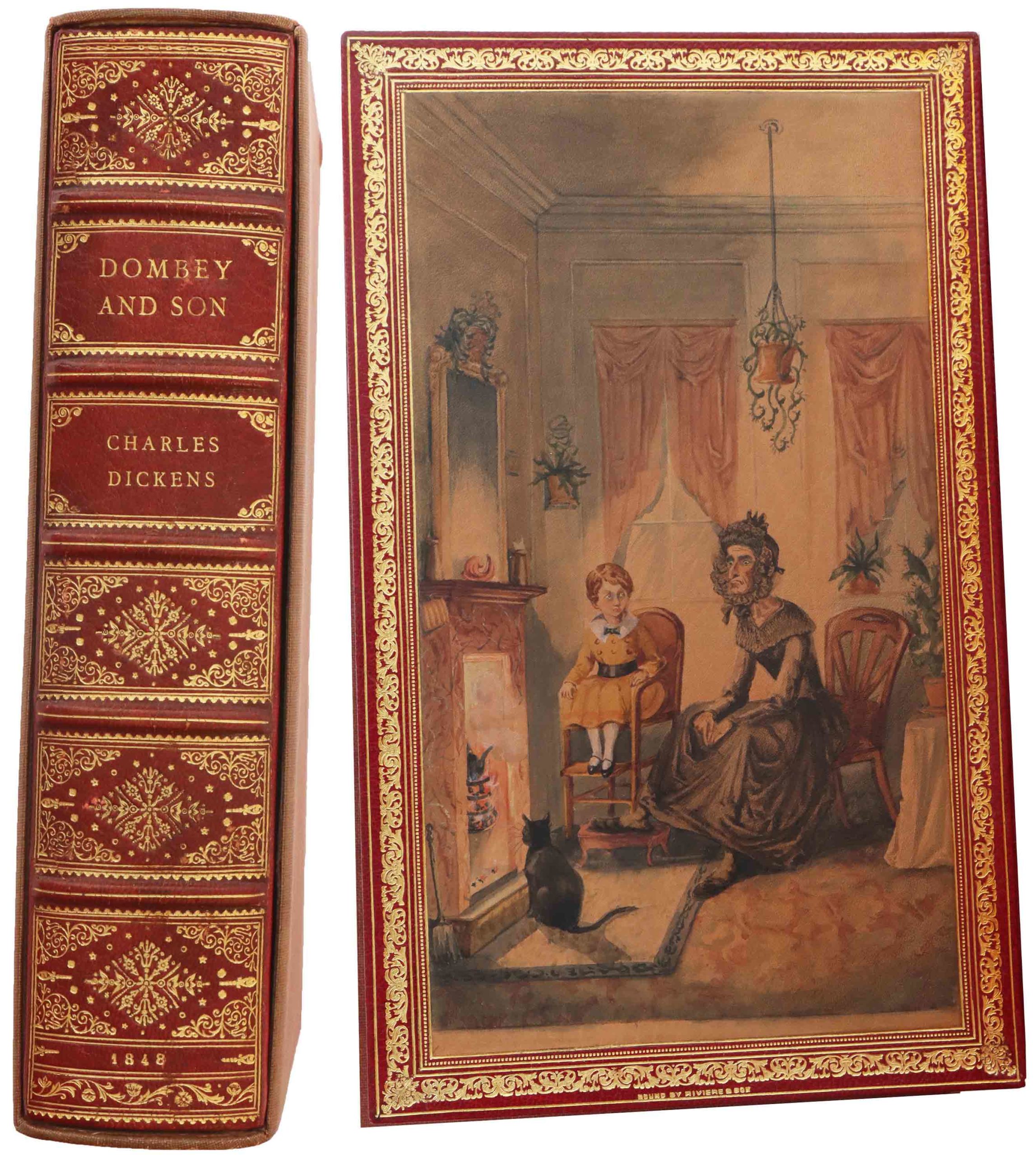 Dickens, Dombey And Son 1848 Book, not the parts