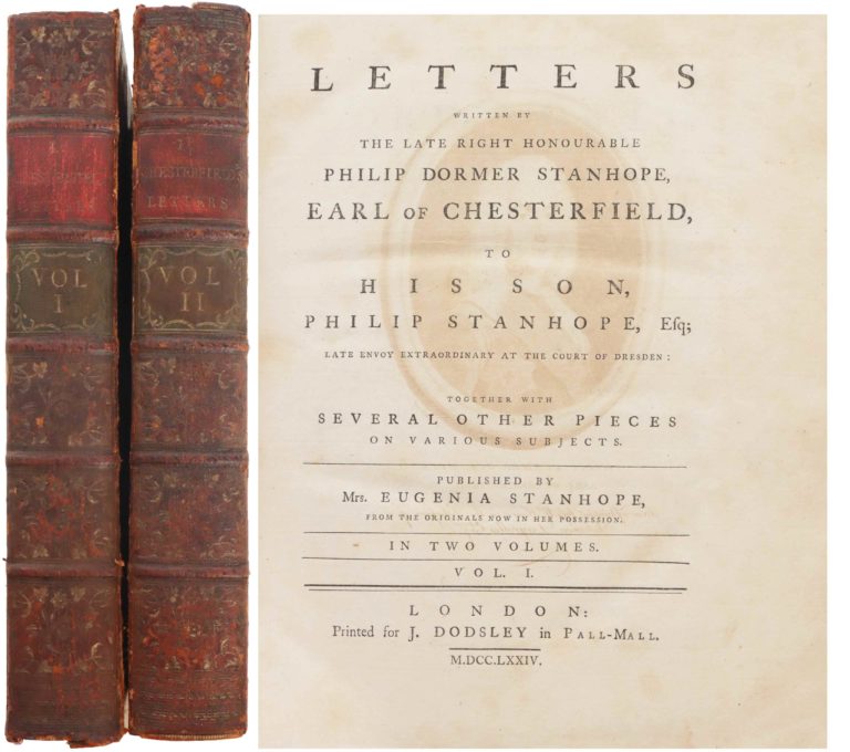 Lord Chesterfield's Letters 1774