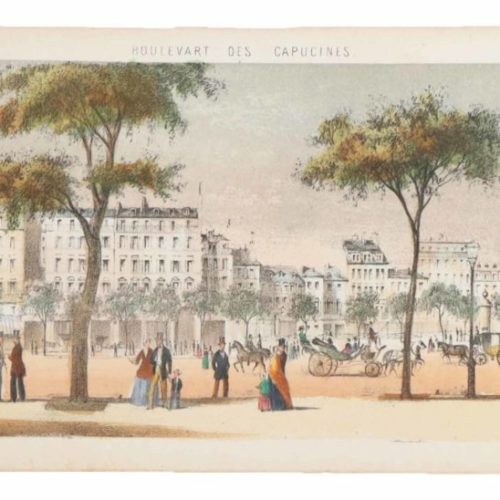Paris Boulevard Album 1856 Unfolds
