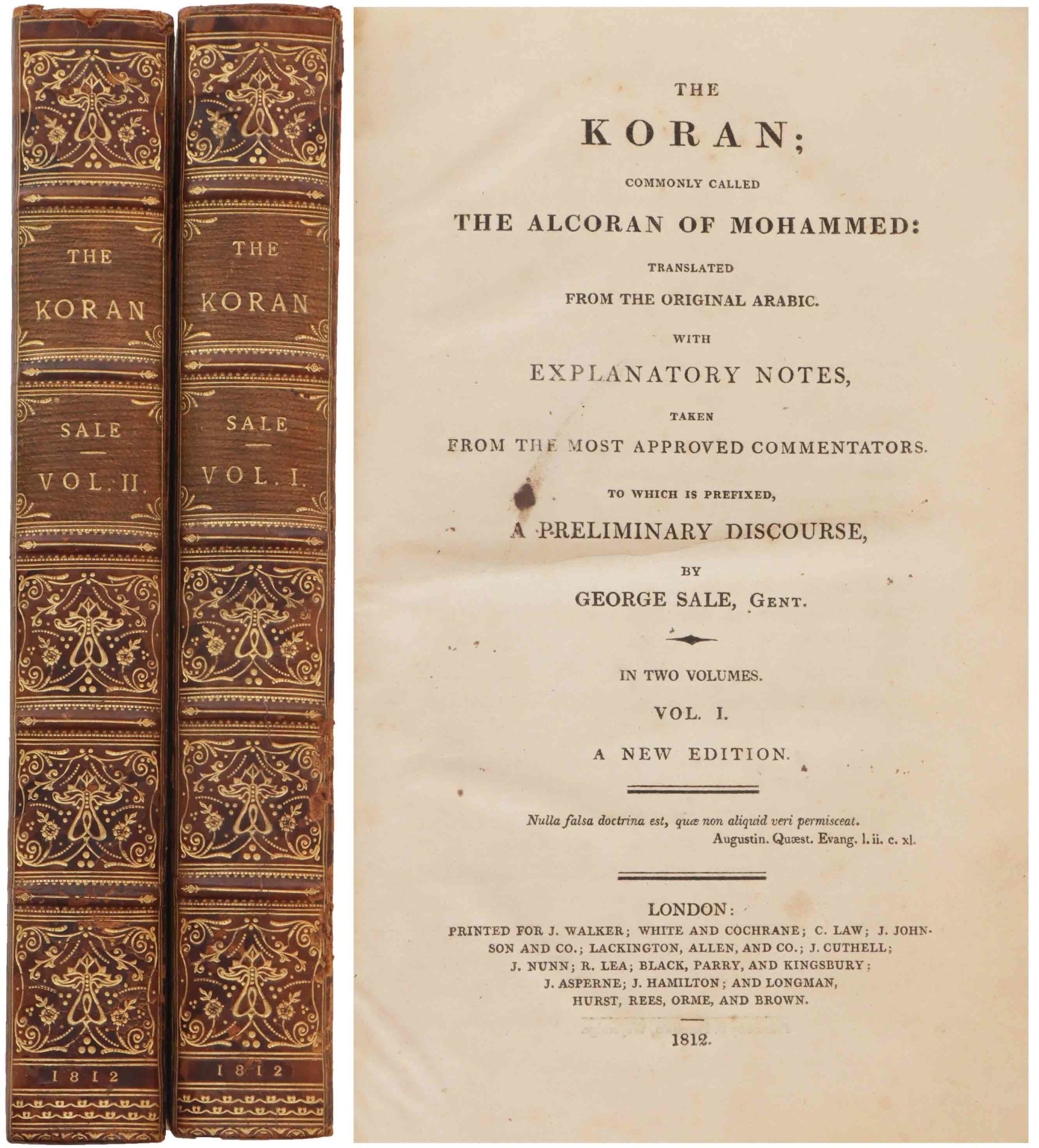 The Koran, George Sale 1812