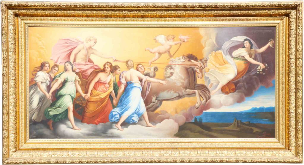 Achille Leonardi (1800-1870) Italian, Oil on Canvas
