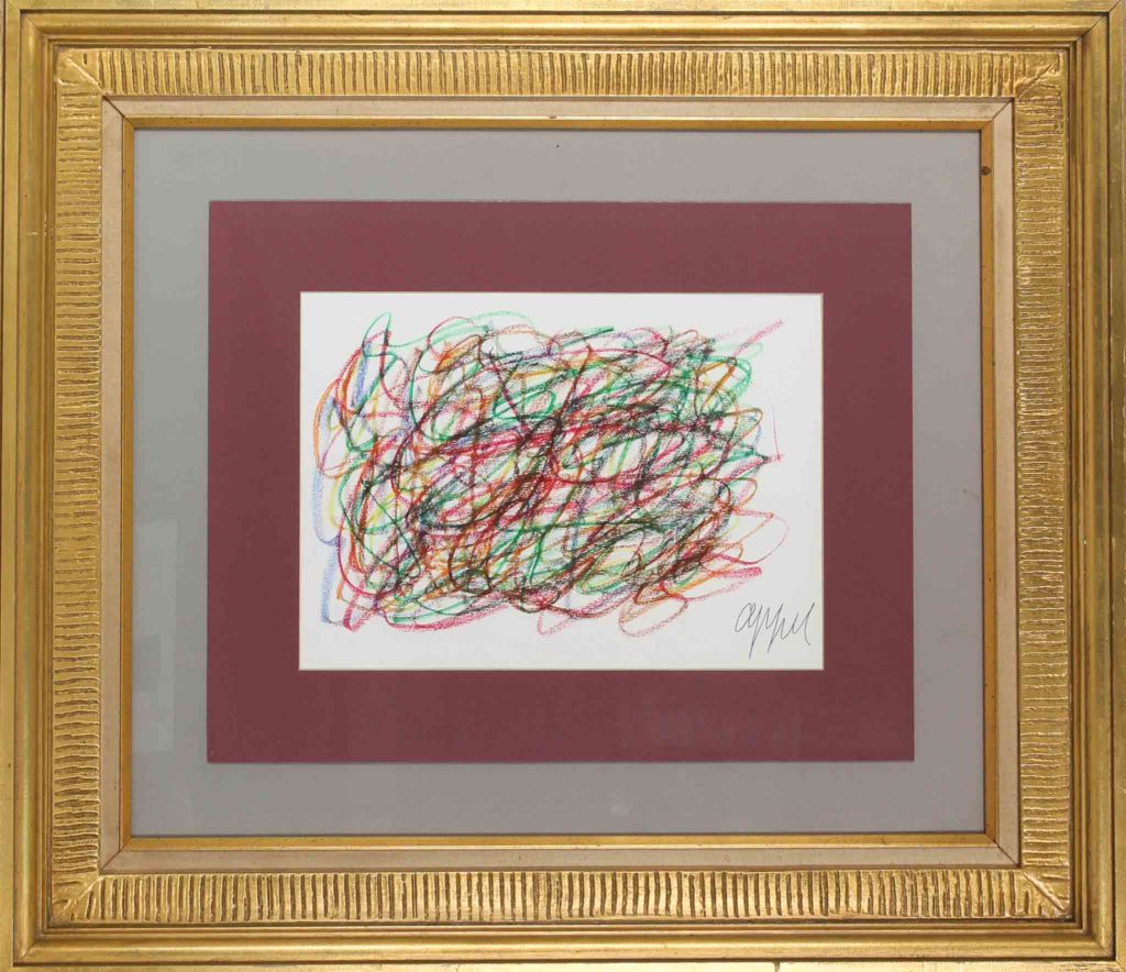 Karel Appel (1921-2006) Dutch American, Drawing