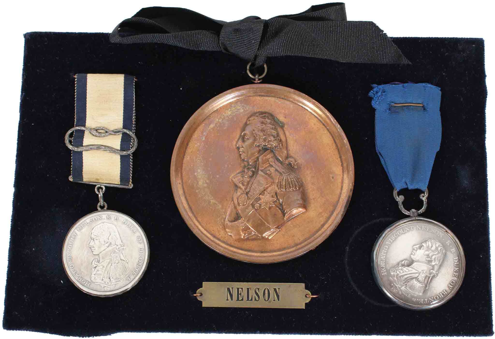 Matthew Boulton Medals from Battle of Trafalgar