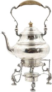 Sterling Silver Hot Water Kettle, Circa 1928, 71.8 OZT
