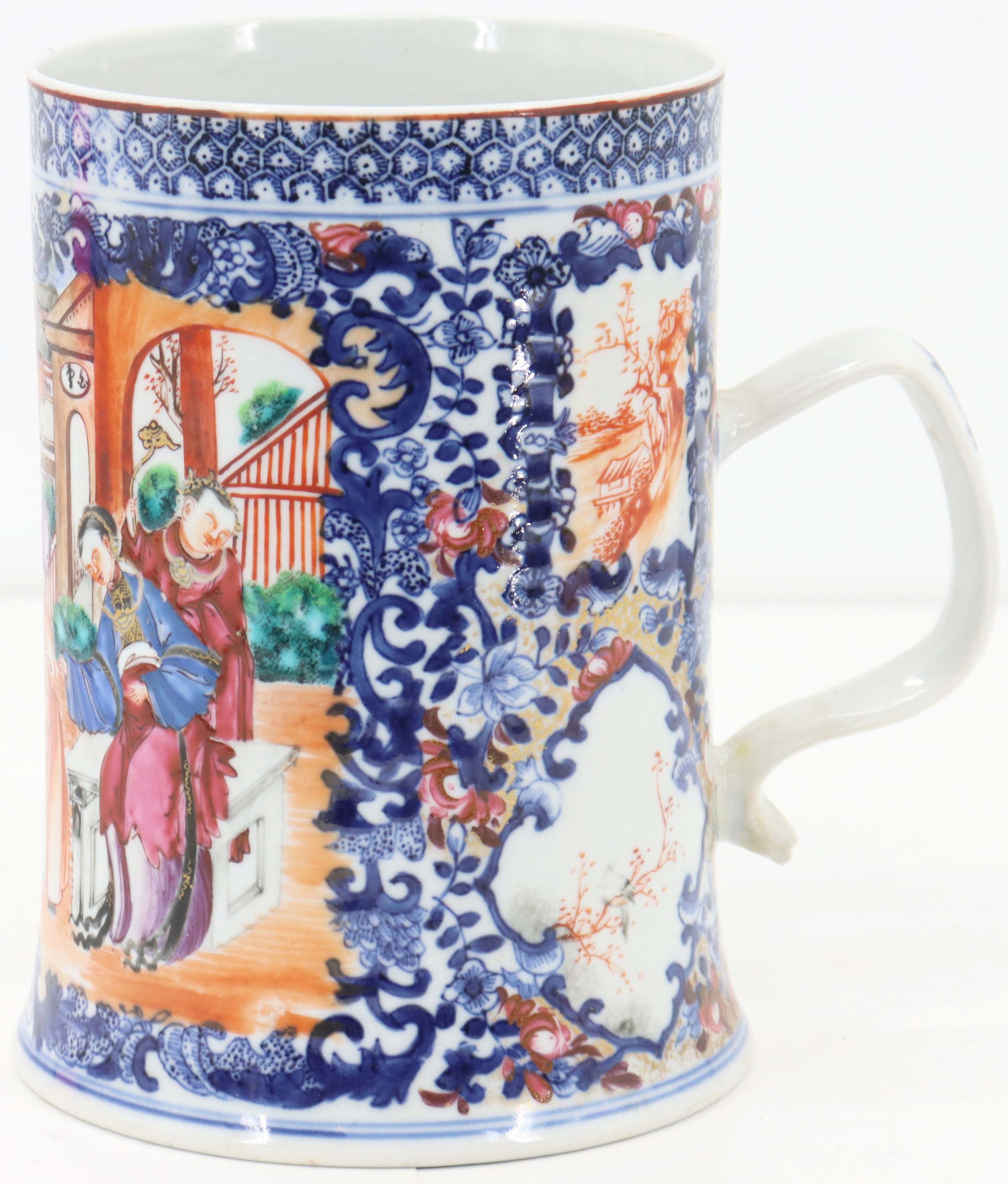 18th Century Chinese Decorated Mug Sarasota Estate Auction