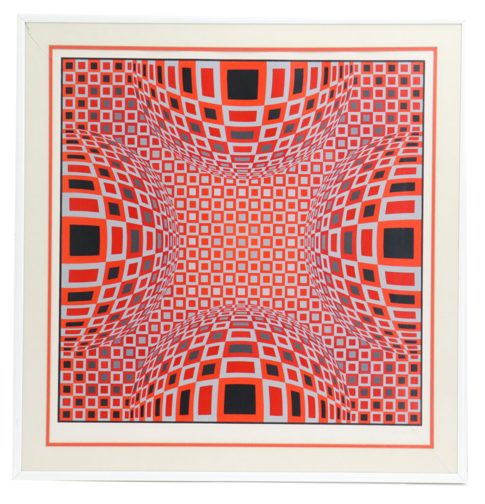 Victor Vasarely (1906-1997) Hungarian French, Signed Hors de Commerce Serigraph