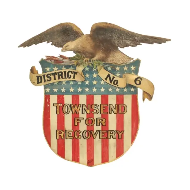 1930s American Eagle Shield Sign — sold for $5,440 at Sarasota Estate Auction